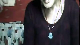 Freaky Chinese Grandma Masturbating