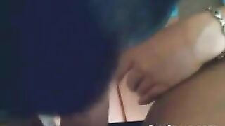 Shy Wife Gives A Blowjob To Big Black Cock