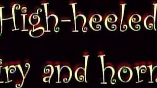 Threesome with a hairy pussy