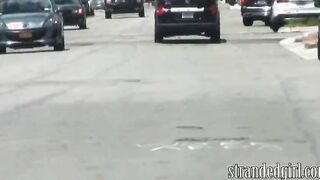 Stranded teen picked up by a stranger and talked into sex