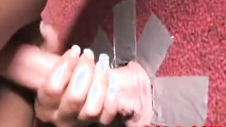 Juicy young black booty 