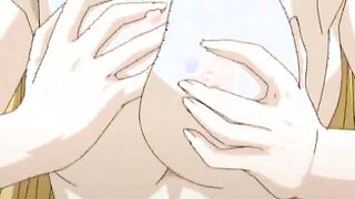 Busty hentai shemale deep fucked and cummed