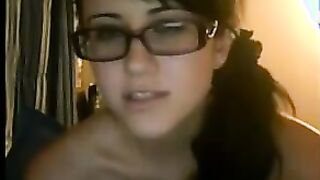 Naked Nerd Masturbating