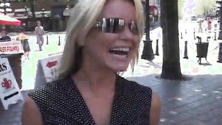 MILF lesbian picked up and fucked