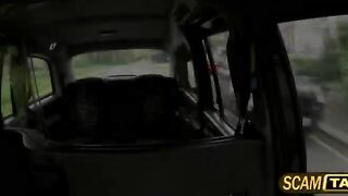 Sexy cutie Carmel gets herself doggystyle fucked as payment for her taxi fare