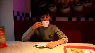 Teen babe pleases her stud