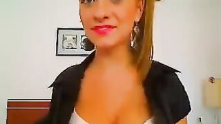 Web Cam Girl Striptease