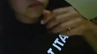 Italian Girl Fingering Herself