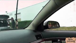 Slim hottie Mia Hurley gets picked up turns out to be very horny