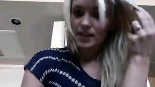 Blonde Slut With Great Tits