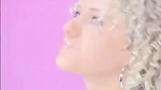 Blonde Russian Masturbating