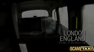 Blonde Linda gets tricked by the driver to have sex for a ride