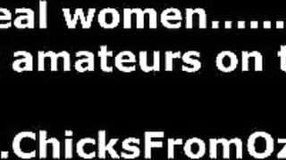 Amateur couple fom Aussie do anal outdoors