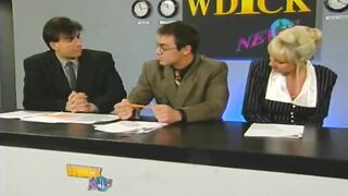 Nasty lesbians doing a threesome with a dude