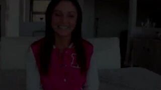 Super hot brunette Arianna Marie banged by her boyfriends super big and hard cock