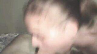 Crack Whore Taking Facial And Smoking A Cigarette