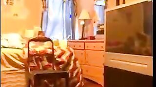 Housewife Does A Striptease