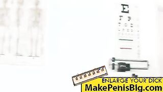 Natasha Nice sees a hot male patient