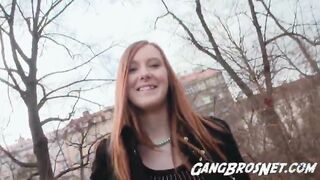 Amateur Czech Girl Banged by a Fat Cock