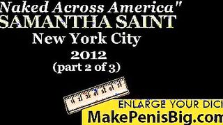 Samantha Saint's NY trip behind the scenes 