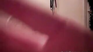 White Girl Teases Her Ass