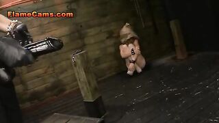 Lovely Lesbian Slave Is Bound