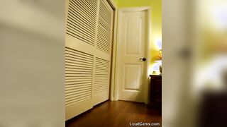 Blonde Babe In Heels Being A Tease