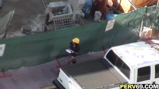 Spying on hot female friend before fucking her