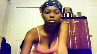 Black Teen Being A Tease