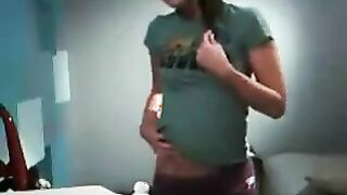 Sweet Teen Being A Tease