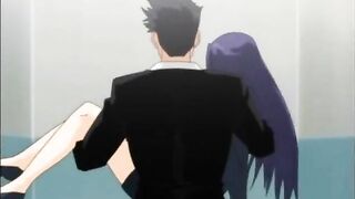 Hentai swetie hot fucked with a muscular man