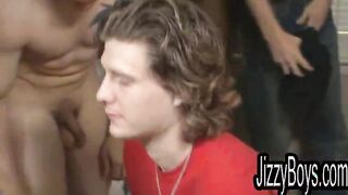 Interracial blowbang