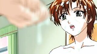 Hentai shemale deep fucked and threesome orgy