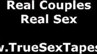 Homemade tape of shaved amateur in body paint