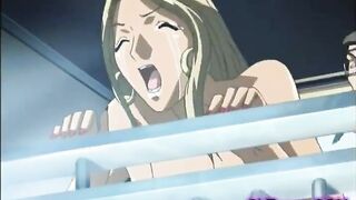 sexy young blonde hard fucked live on TV