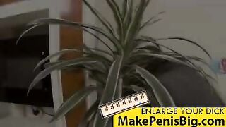 Cute brunette anal teen