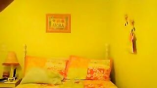 Sexy Striptease On A Bed