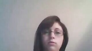 Nerdy Girl With Amazing Tits