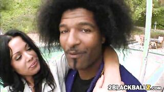 Massive boobs milf Sienna West and a big black cock