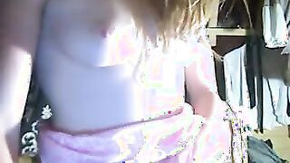 Cutie Pulls Down Her Panties