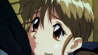 Cute hentai girl hardcore fucking fun at home