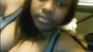 Ebony Girl With Big Boobs