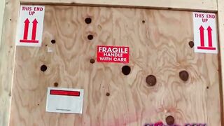 Bust blonde babe by special delivery