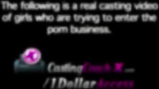 Pretty sexy blonde Alexa Grace stars for a hot casting couch episode