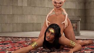 3D Hobbit Fucks a Busty Princess!