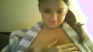 Shy Cute Girl With Nice Tits