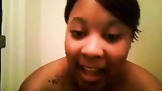 Chubby Woman Showing Her Body