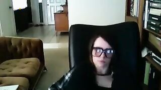 Nerdy Cam Girl Teasing Her Soles