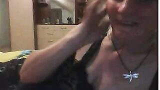 Mature Cam Woman Masturbating