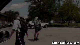 Beautiful Katy gets doggystyle fucked by Thomas massive cock